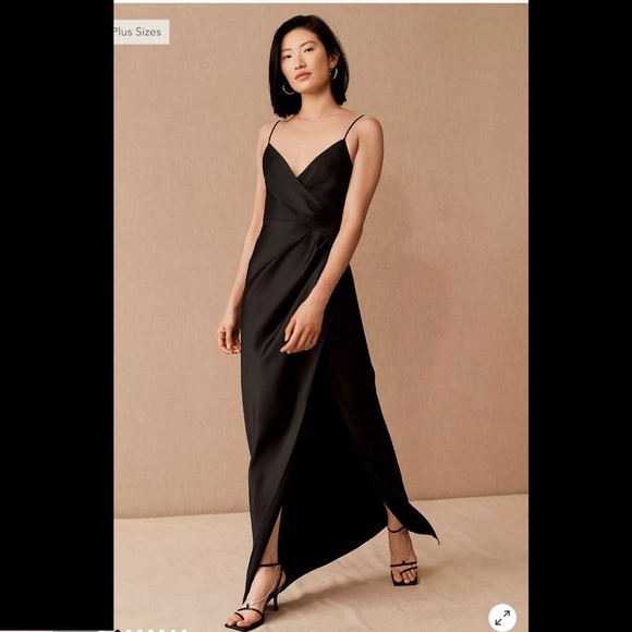 bhldn freya satin charmeuse dress Bhldn freya charmeuse satin